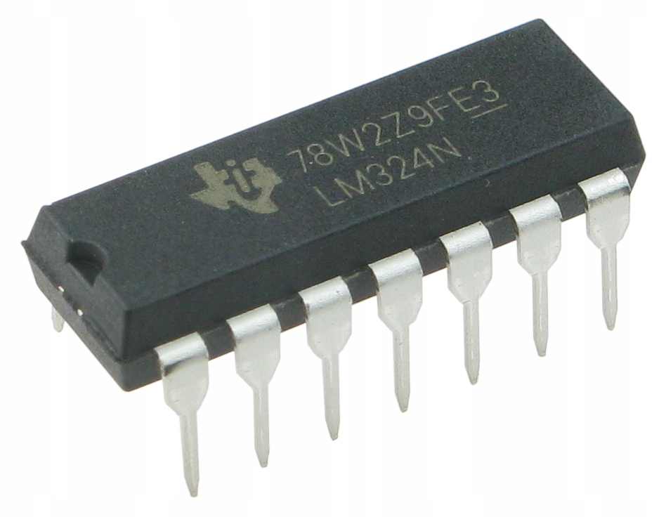 

Poczwórny wzm. operacyjny LM324N DIP14 /1807