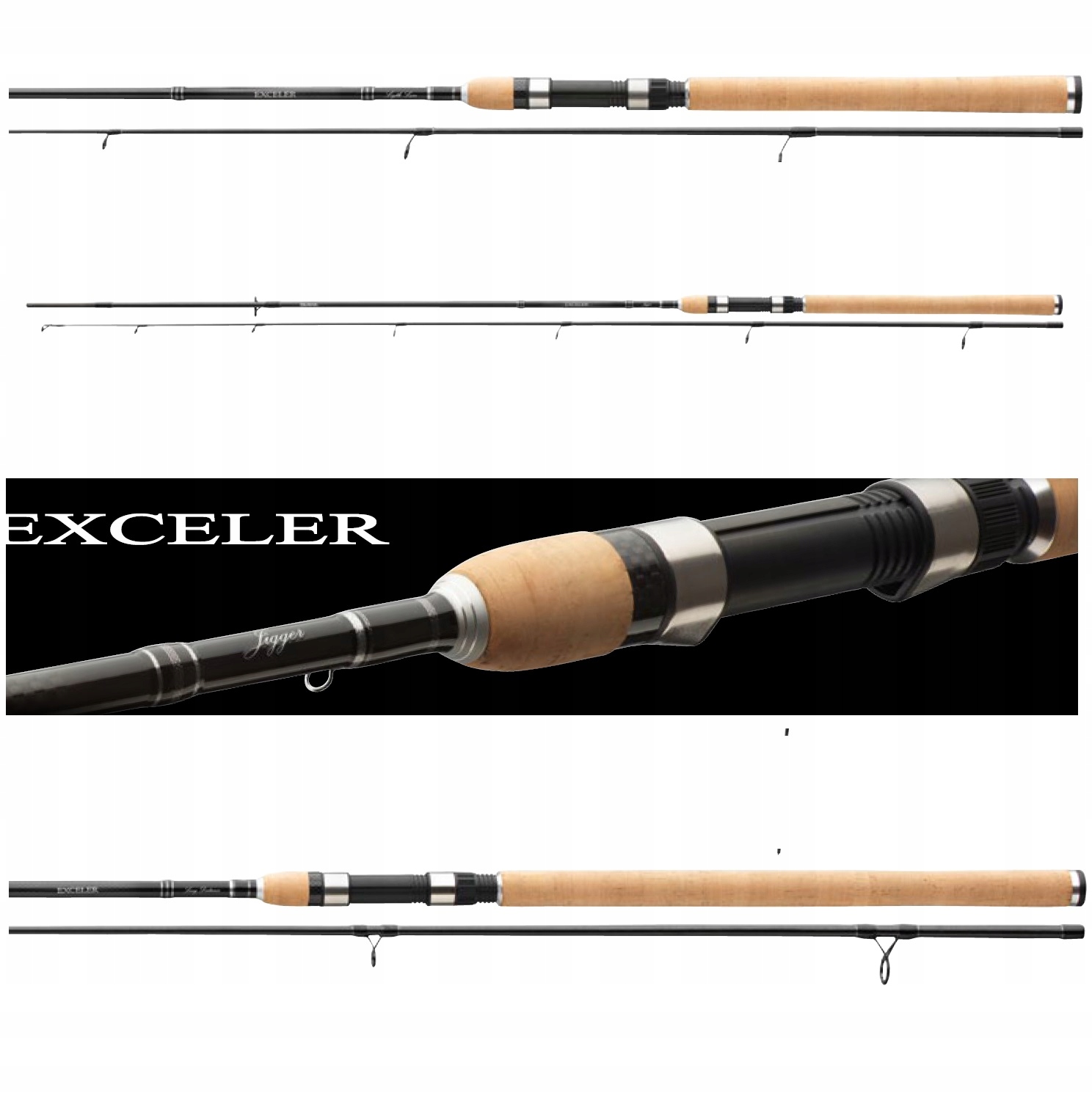 SPINNING DAIWA EXCELER SPIN 270 CM 10-40 GR