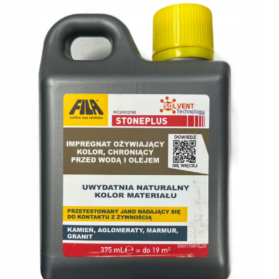 Fila Stoneplus 375ml impregnat ożywia kolor kamienia