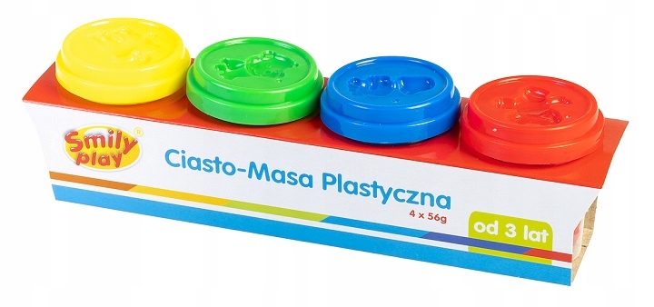 

Ciasto Masa Plastyczna 4 Szt Kolorów Ciastolina
