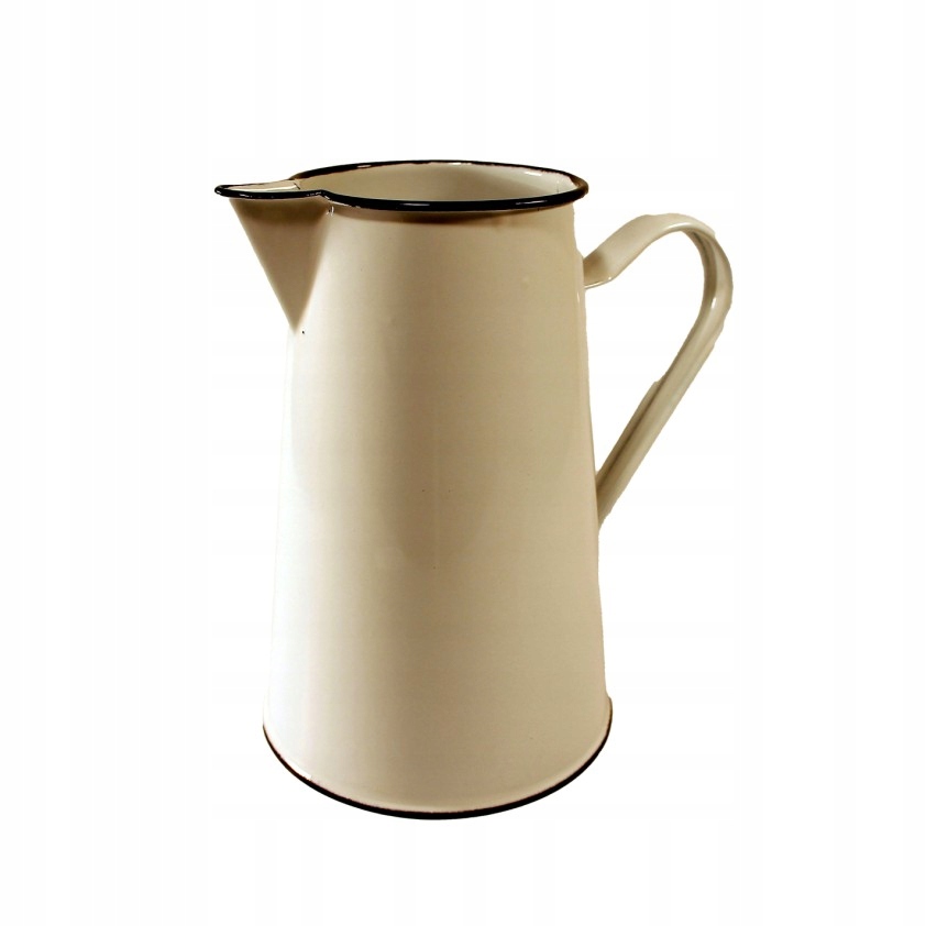 Dzbanek z wylewką retro emaliowany na wodę 2 L B
