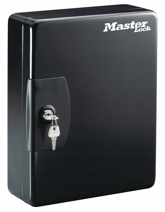 Szafeczka na klucze - poj. 25 kluczy - MasterLock Kolor czarny
