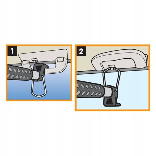 WIESZAK DO SAMOCHODU AUTA TELESKOPOWY NA UBRANIA Numer katalogowy producenta 60396