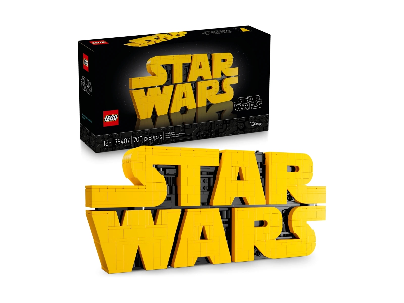 Lego Star Wars – Logo Star Wars postavené z kostek
