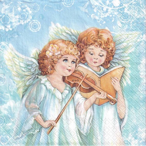 SERWETKI PAPIEROWE Two Angels Singin 20szt.
