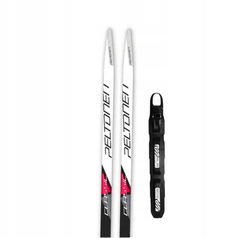 Narty biegowe Peltonen Delta Red Klasyk Łuska 160 cm Wiązanie Sns