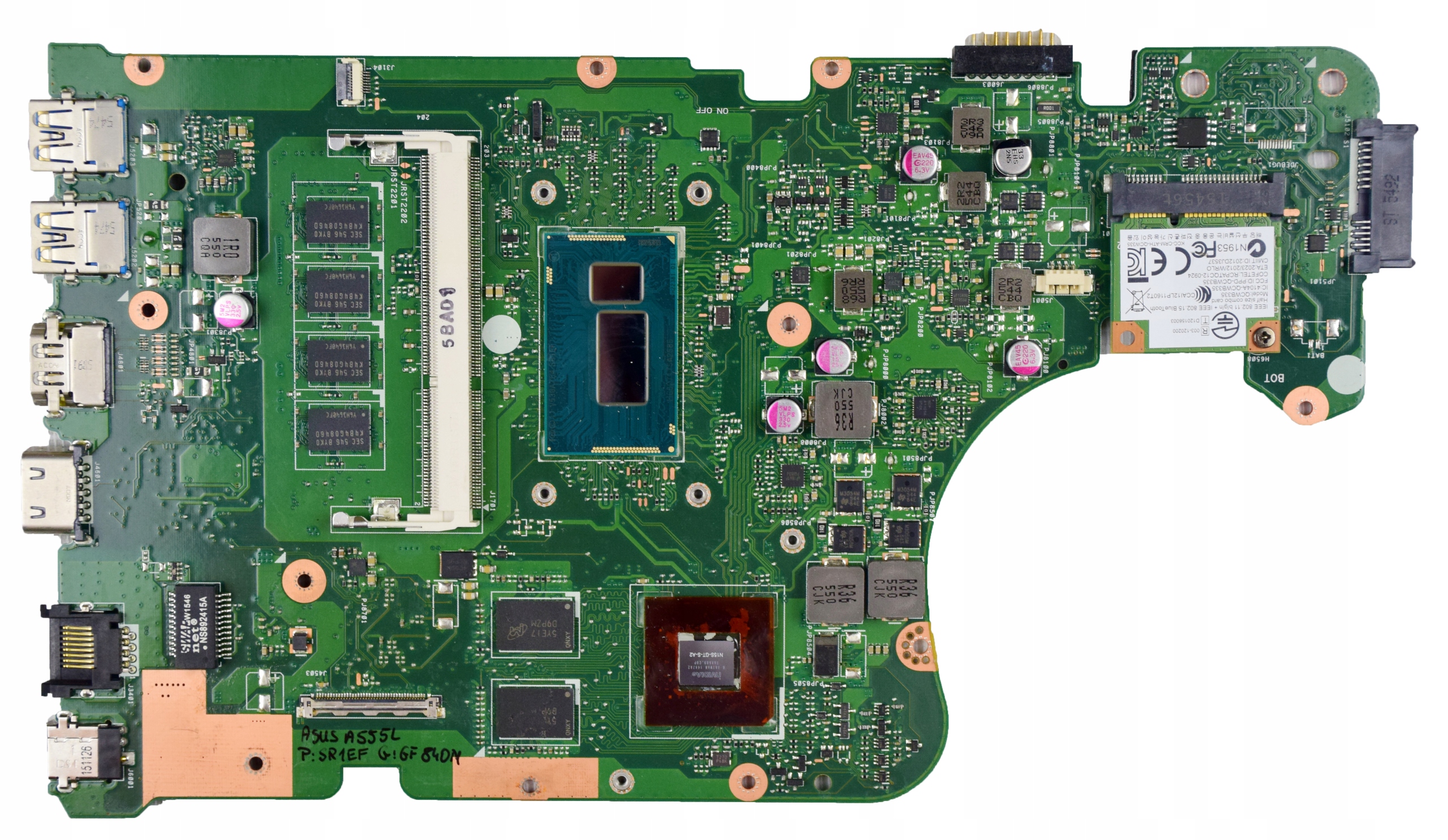 Main bd. X555ld Rev 2.0. X555ld main Board. NVIDIA n15v-GM-S-a2.