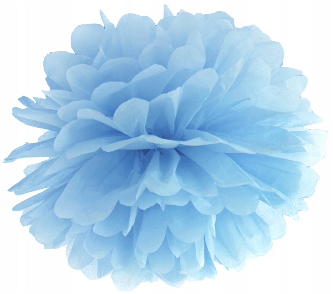 

Pompony Bibułowe Dekoracja 35CM Ślub URODZINY-5371