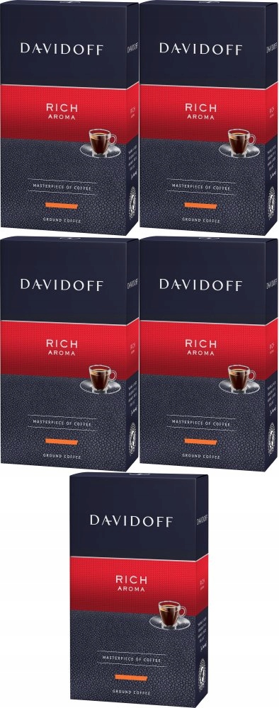 Kawa mielona Davidoff Rich Aroma 250g x 5