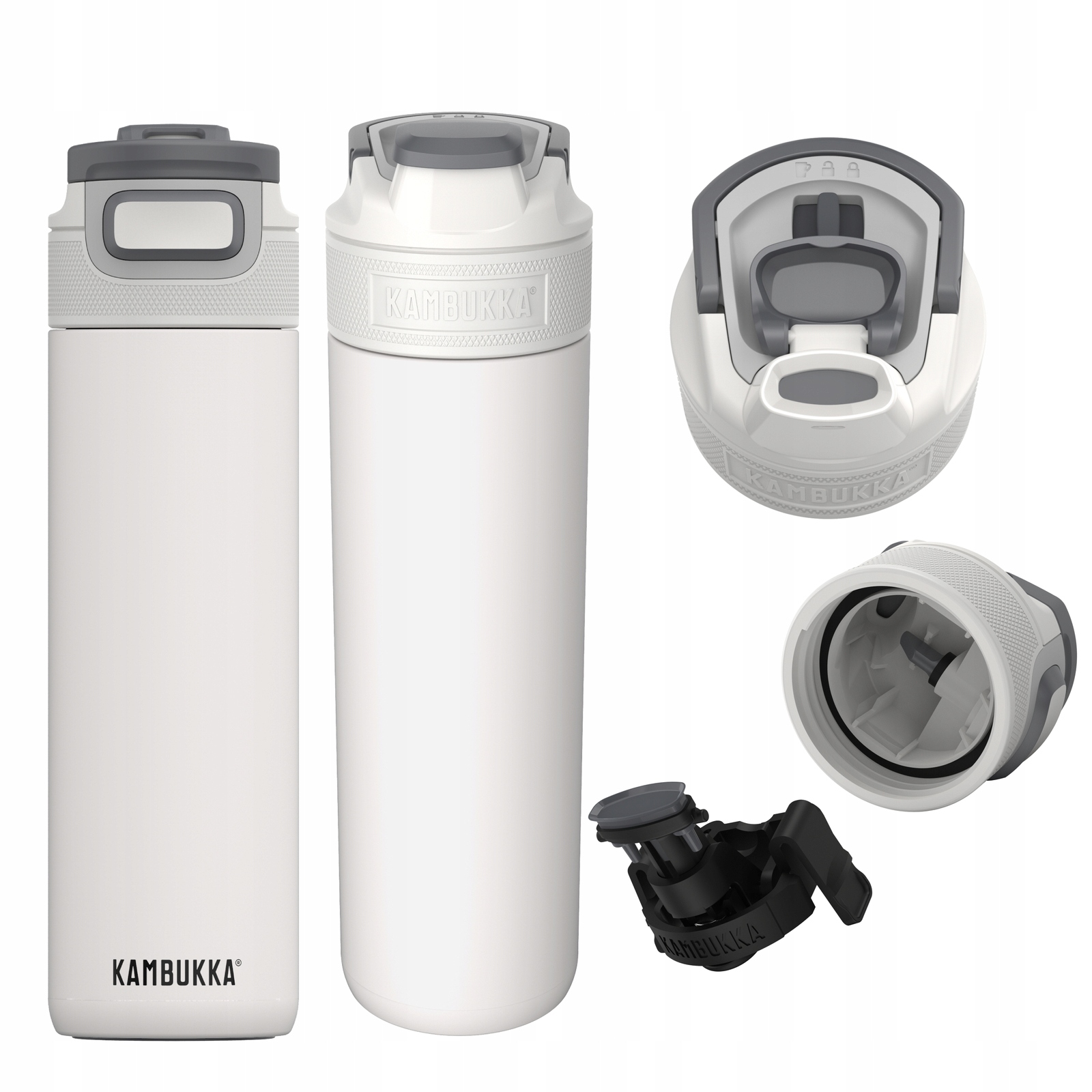 Termoláhev na vodu Kambukka Elton Insulated 600 ml Chalk White