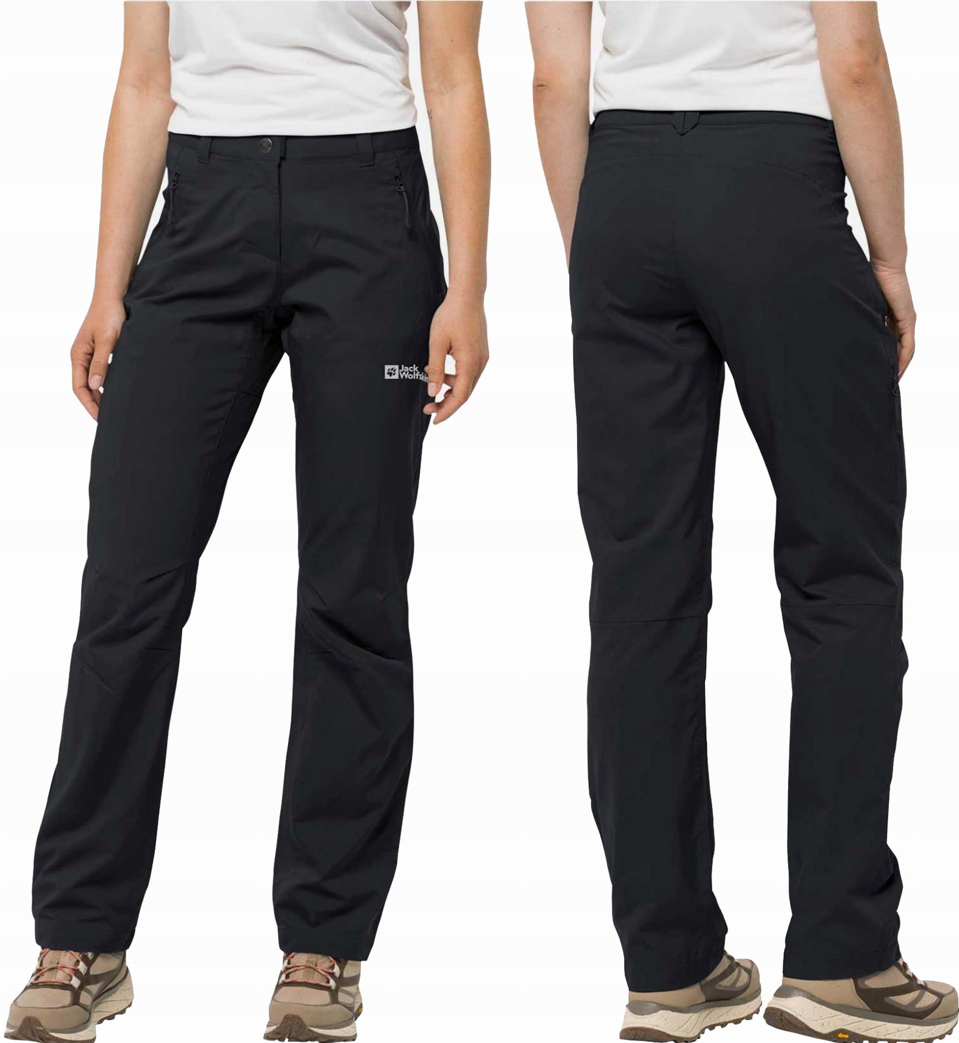 Jack Wolfskin Active Track Spodnie Trekkingowe Turystyczne Górskie Damskie