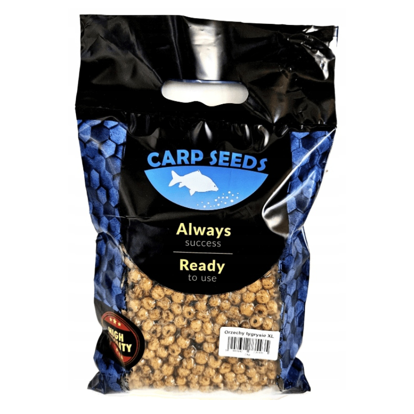 Carp Seeds Orzechy tygrysie XL 12-15mm 2kg gotowe ziarna