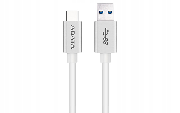 Кабель USB Adata ACA3AL-100CM-CSV серебро 1 м