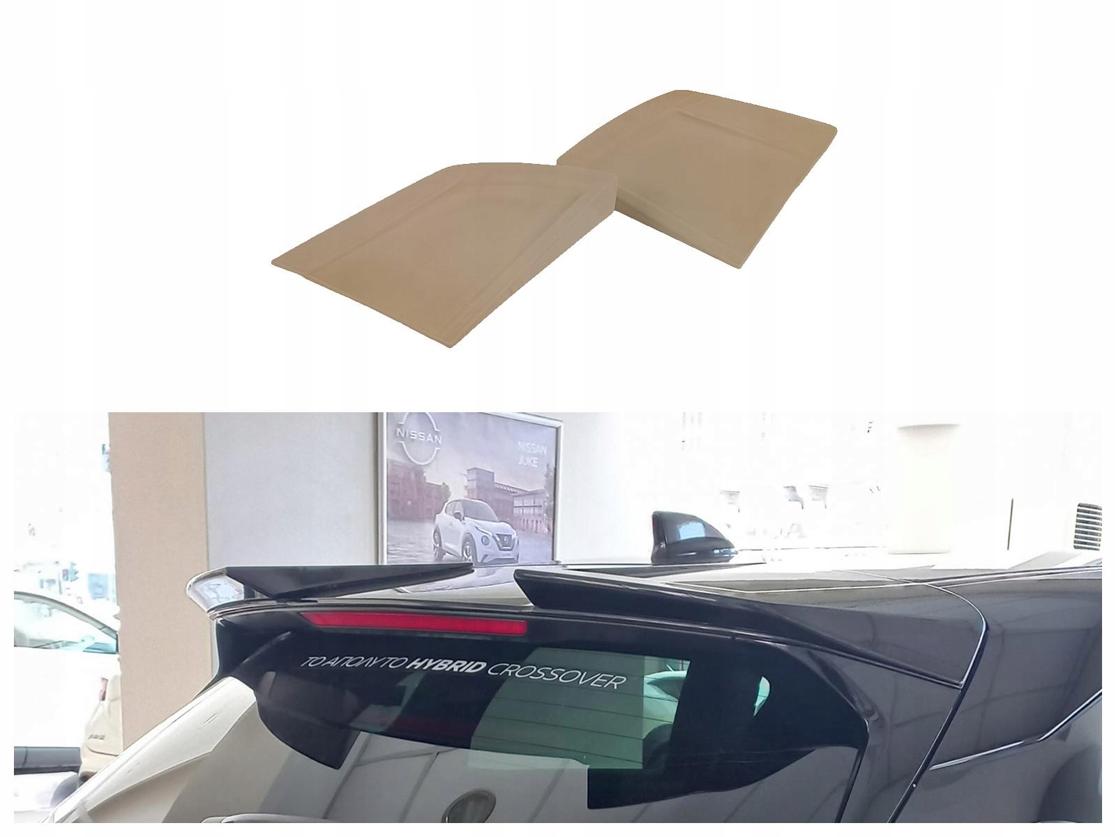 Střešní spojler pro Nissan Qashqai J12 III 2021-2024