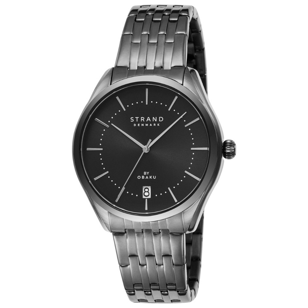 Pánské Hodinky Strand S741GDBBSB černé s náramkem