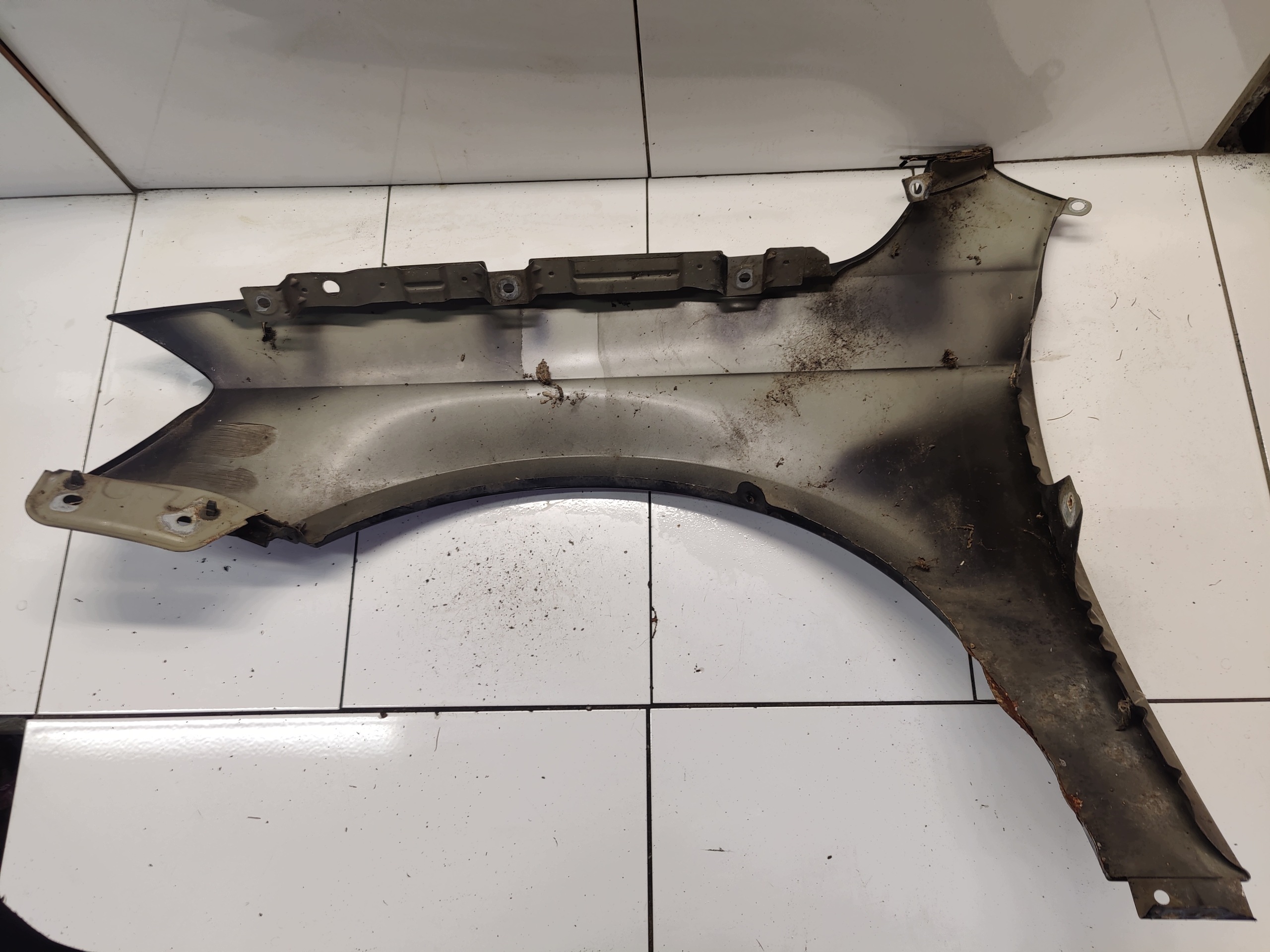 VW PASSAT B7 fender front front right black