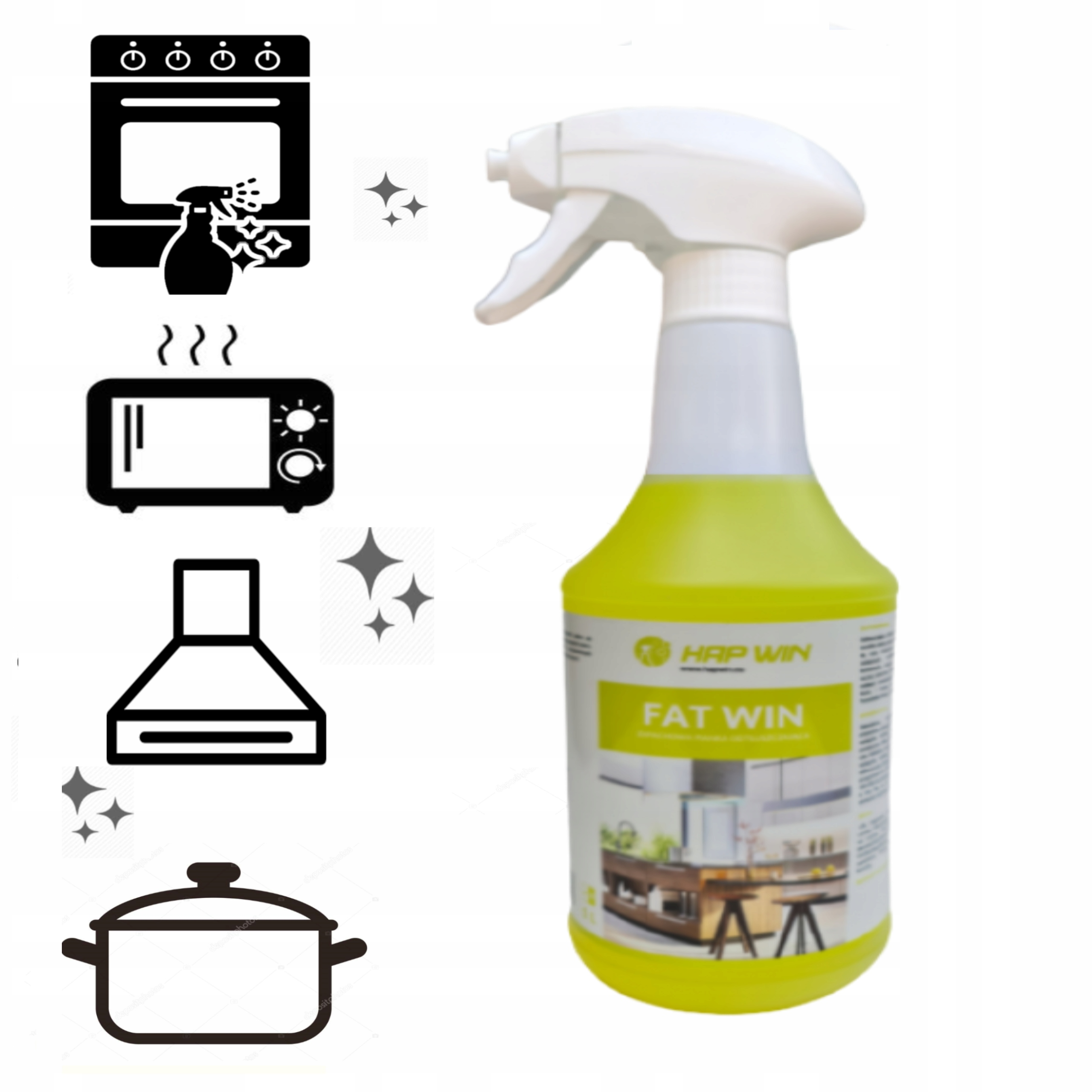 

Odtłuszczacz Środek Do Usuwania Tłuszczu Brudu 1L