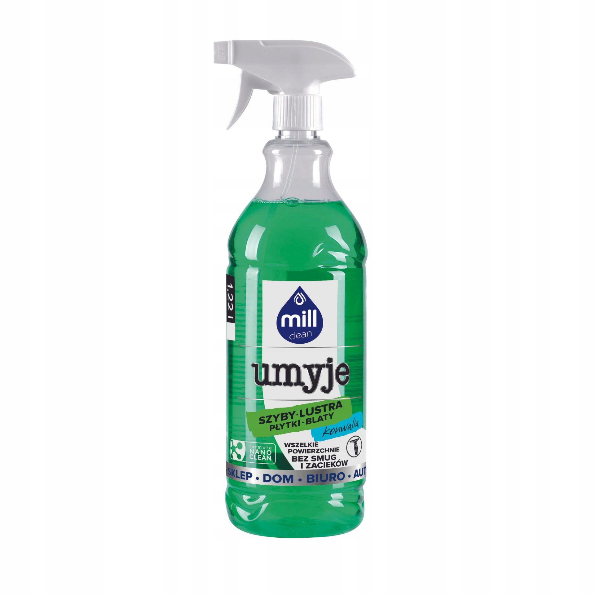 5X Mill Clean Umyje, Čistič skel Konvalinka, 1,22 l
