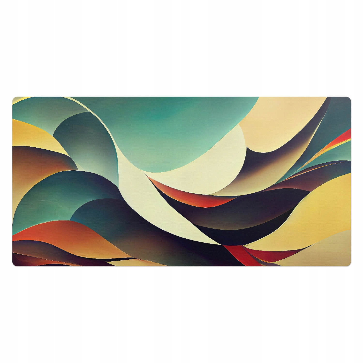 Ochranná podložka na stůl Abstraktní vzor vln 100x50 cm