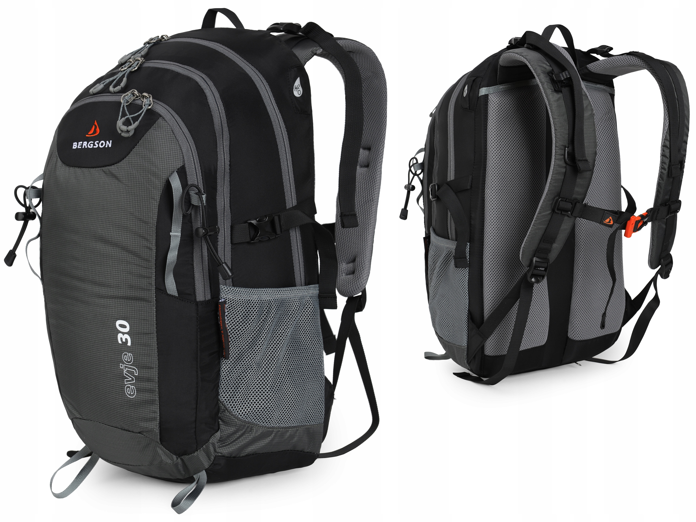 

Pojemny Plecak Turystyczny Bergson Evje 30L