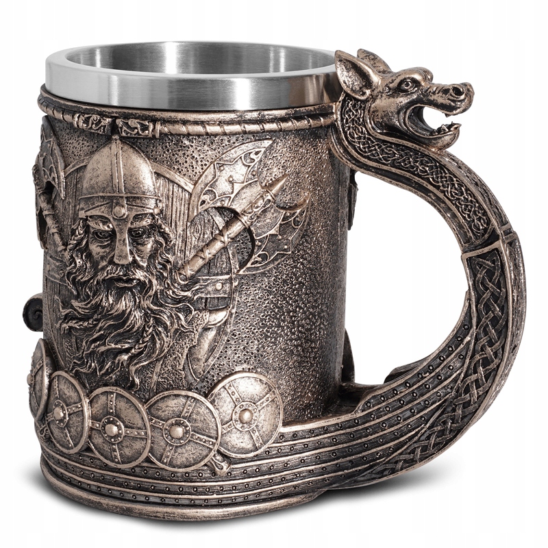 VIKING NORDIC MUG VIKINGS MUG 600ML Marka bez marki