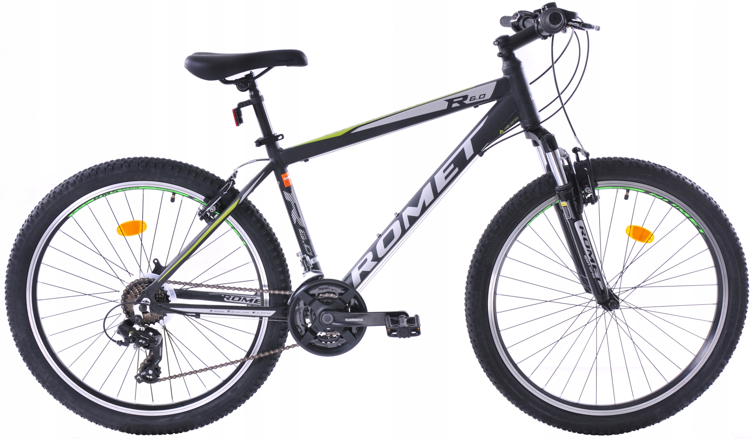 Rower górski Mtb Romet Rambler R6.0 Ltd 26 M(17") czarny