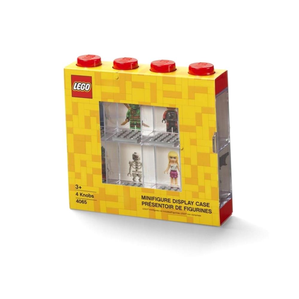 Lego (r) Vitrína Pro 8 Minifigurek, Červená