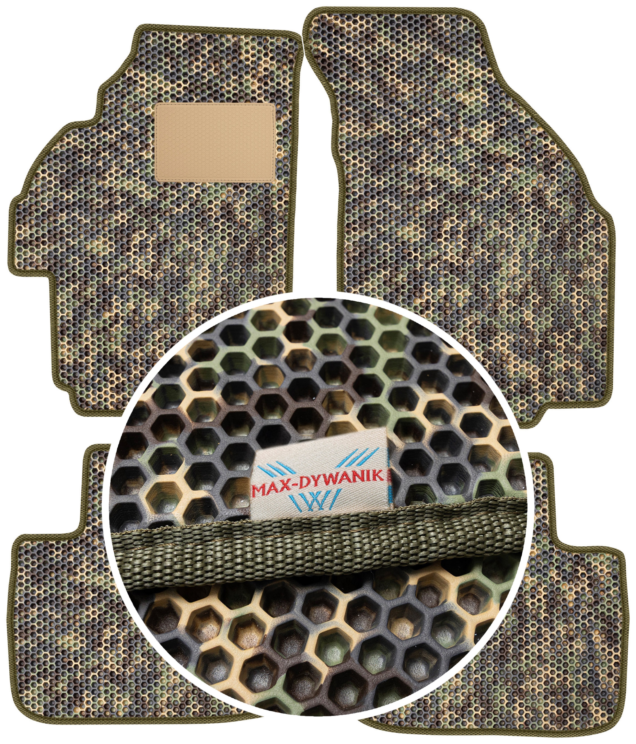 Suzuki Liana 2001-2004 Gumové rohože do auta Eva Moro