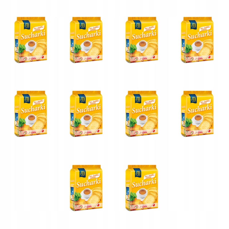 Suchárky bez přidaných cukrů 225 g Mamut X10