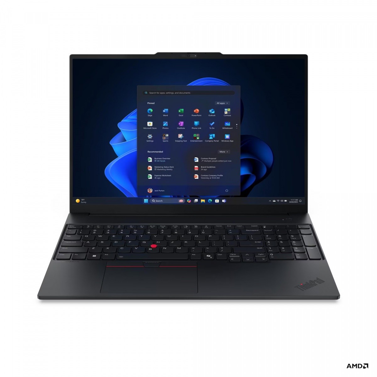 Notebook ThinkPad E16 G3 21ST0035PB W11Pro 7 250//16GB/512GB/INT/16.0 Wuxga/b