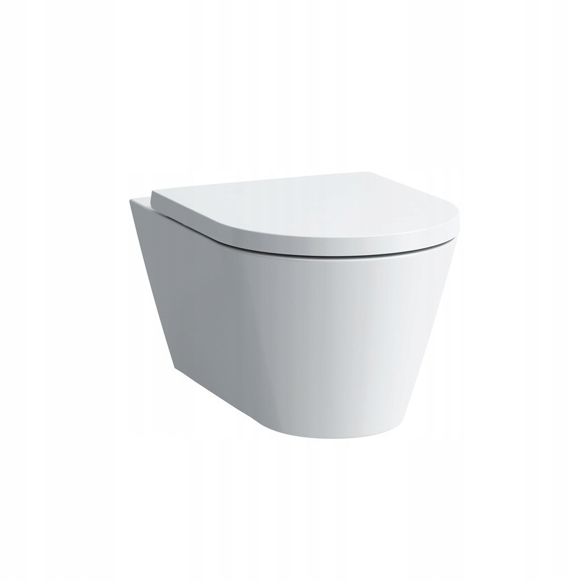 Kartell By Laufen miska Wc podwieszana Rimless bezkołnierzowa 37 x 54.5 x