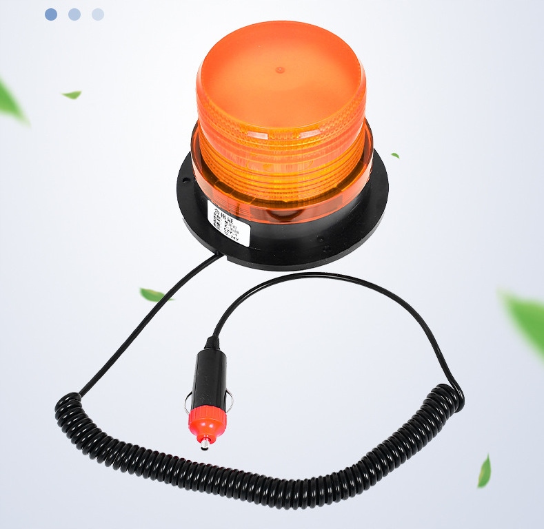 STROBOSKOP KOGUT MAGNES LAMPA OSTRZEGAWCZA POMARAŃCZOWA LED Numer katalogowy części MAT610