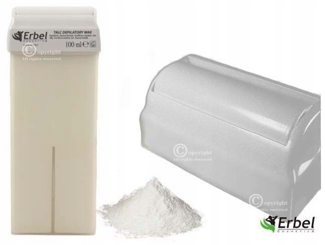 slay wosk talco biel 100ml erbel w rolce depilacja