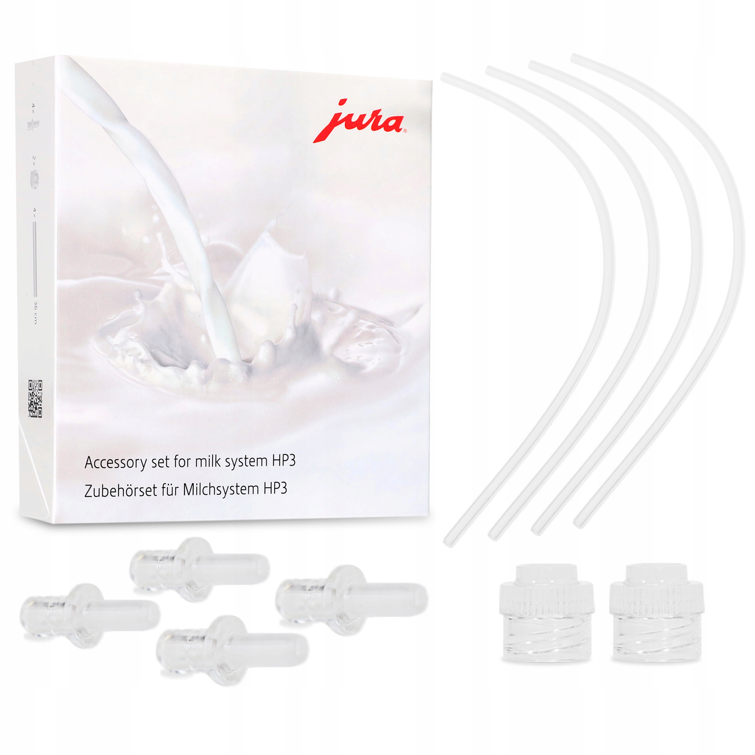 Zestaw akcesoriów do ekspresu Jura do systemu mlecznego HP3 10 sztuk
