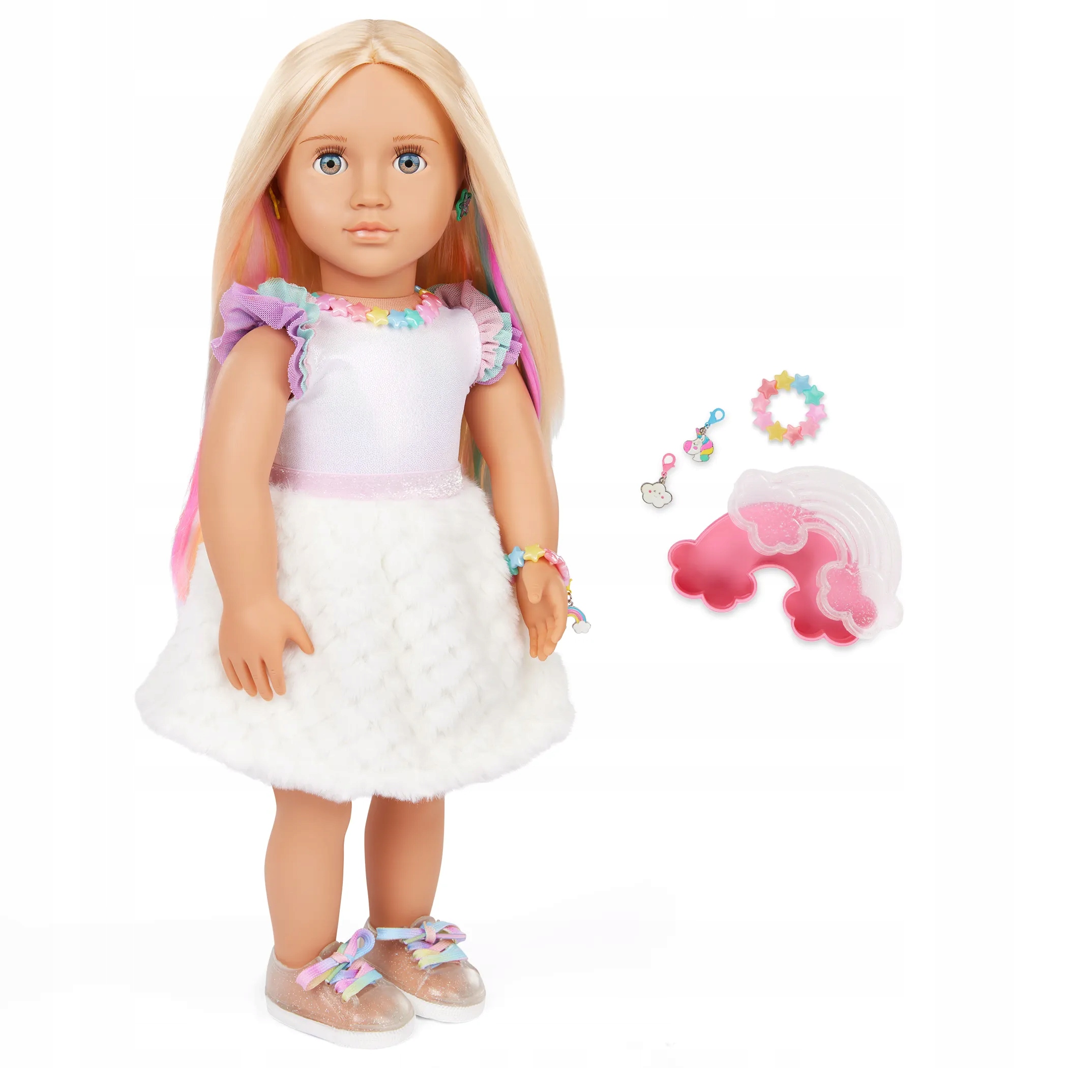 Our Generation: lalka Mariana 46 cm – z zestawem biżuterii Diy