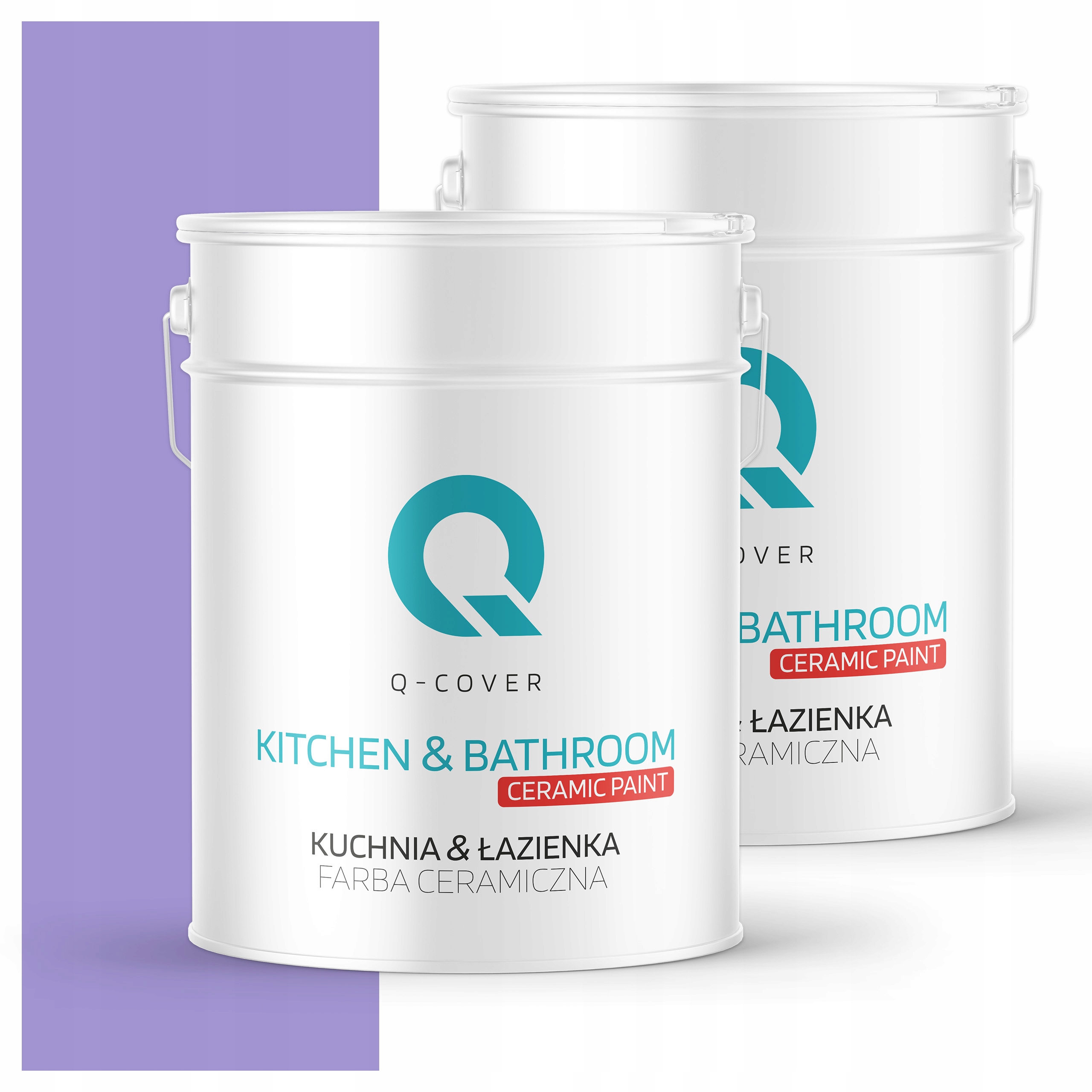Farba do kuchyne a kúpeľne Umývateľná 10L Hlboká matná farba Fialová H2733