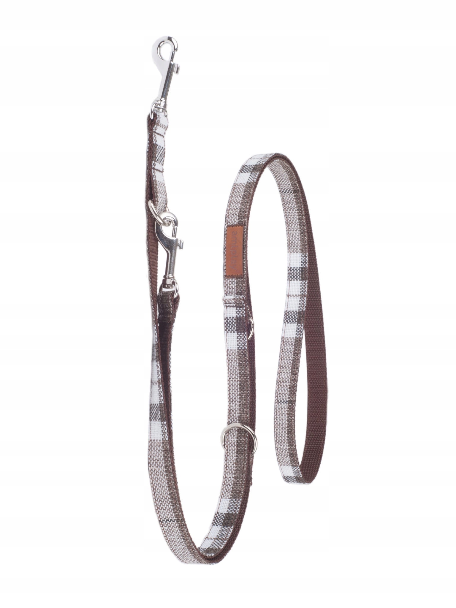 

Amiplay Smycz Regulowana 6w1 London Brązowa roz.XL