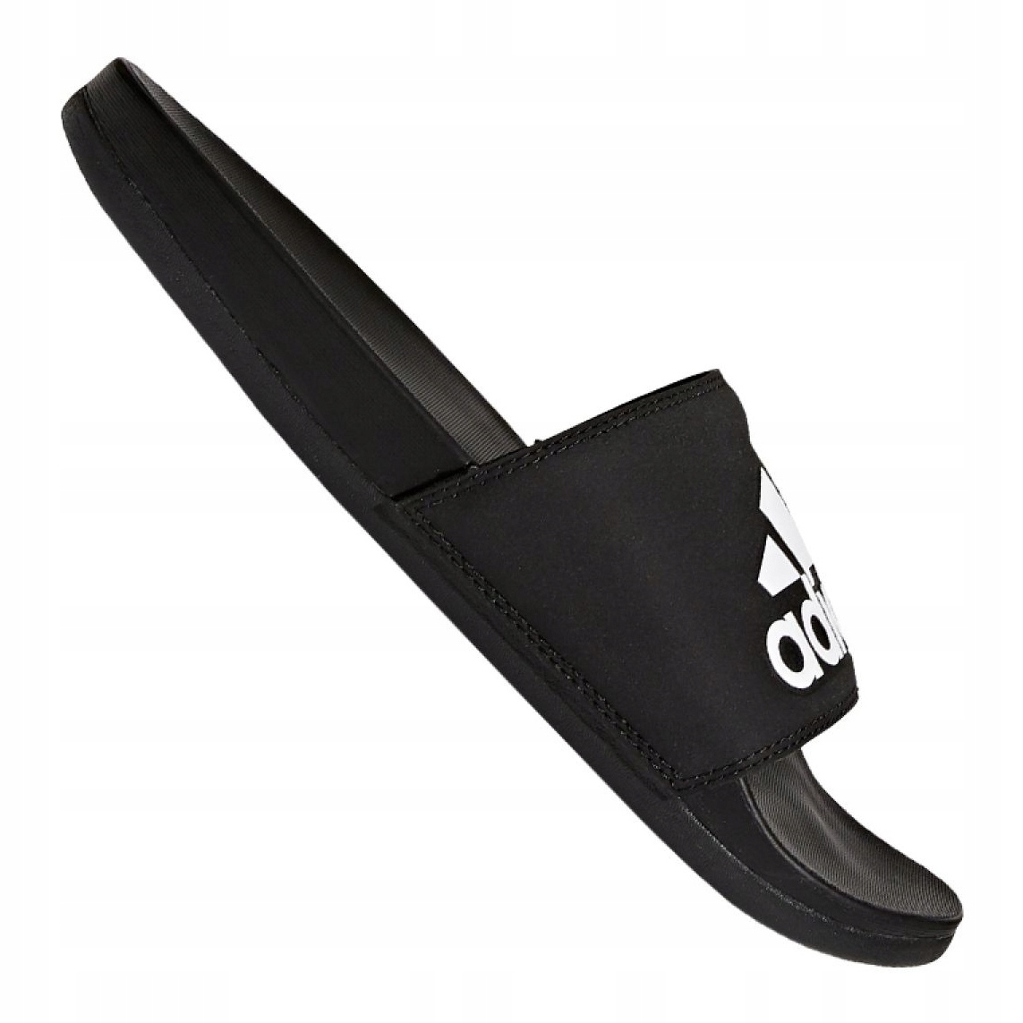 

Czarne Inny materiał Buty Klapki Adidas r.42