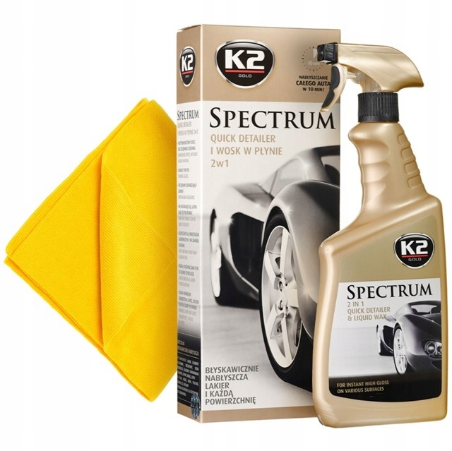 

K2 Spectrum Quick Detailer 770ML + Mikrofibra