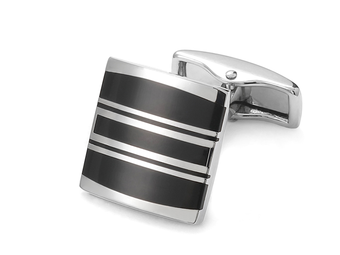 GREG Spinki do Mankietów Koszul + PUDEŁKO sk5-22 Kamień Bez kamienia