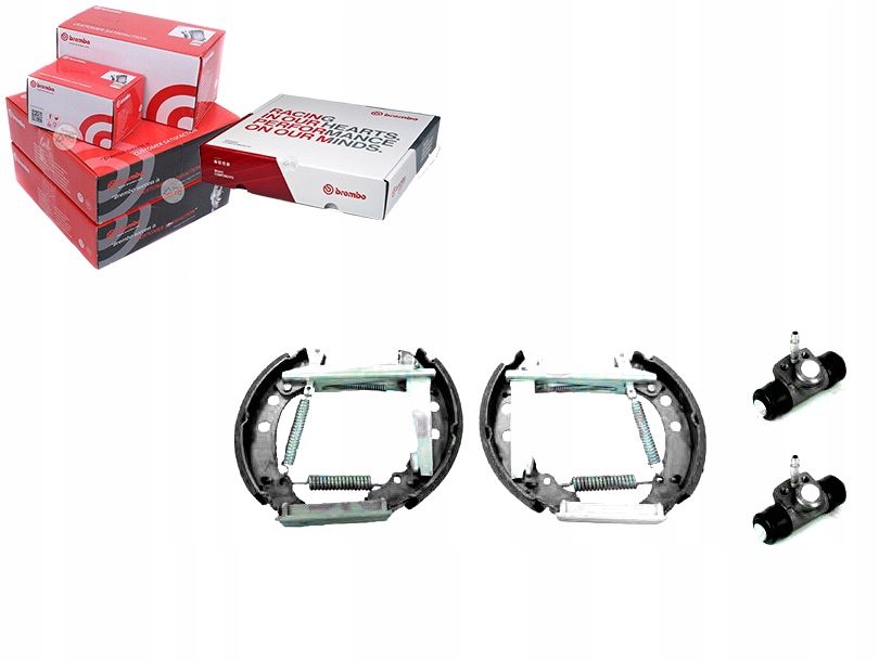 КОМПЛЕКТ СКОБ ГАЛЬМІВНИХ BREMBO 171698100 K101b 6