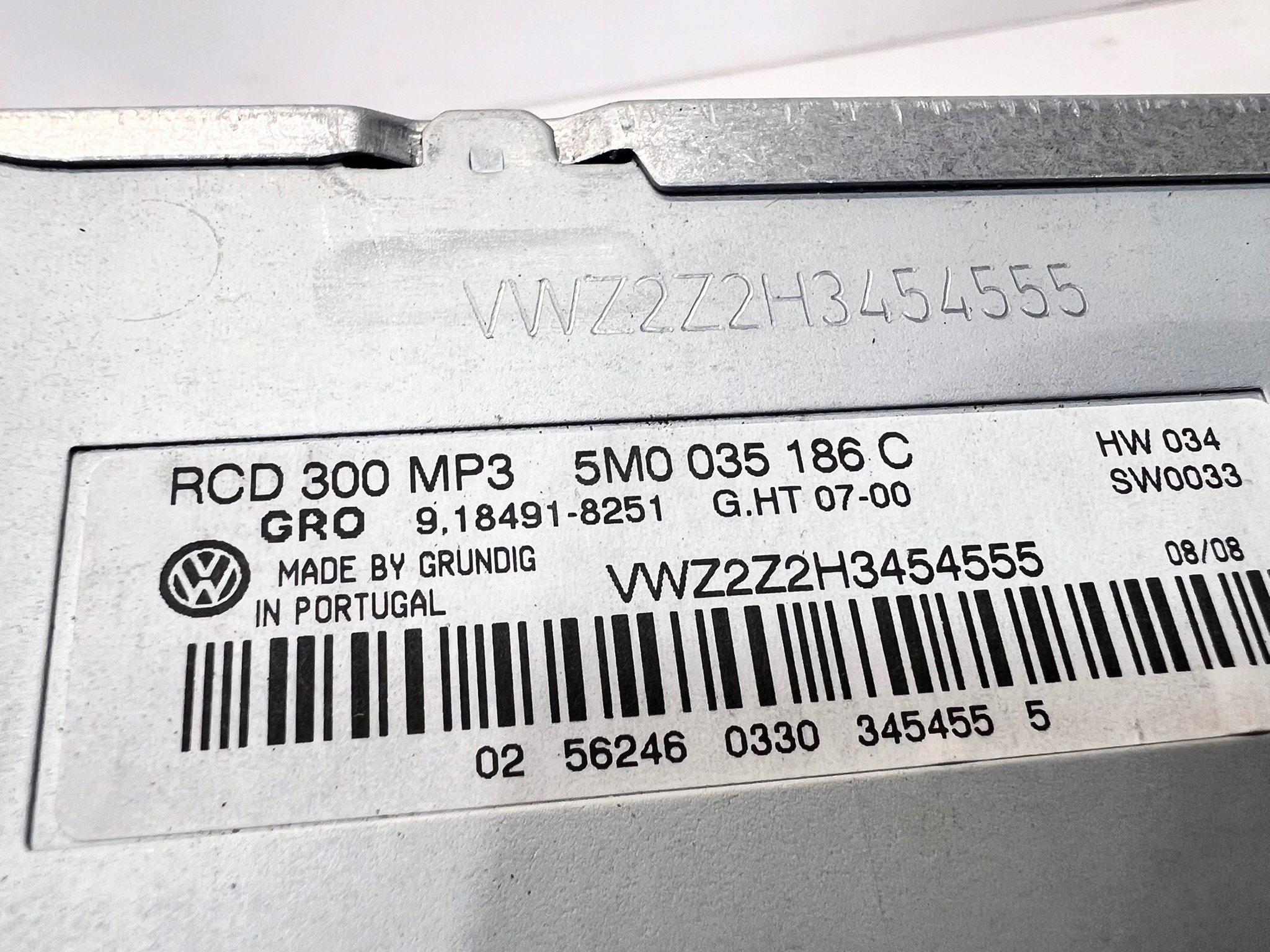 RADIO VW TIGAUN 5M0035186C