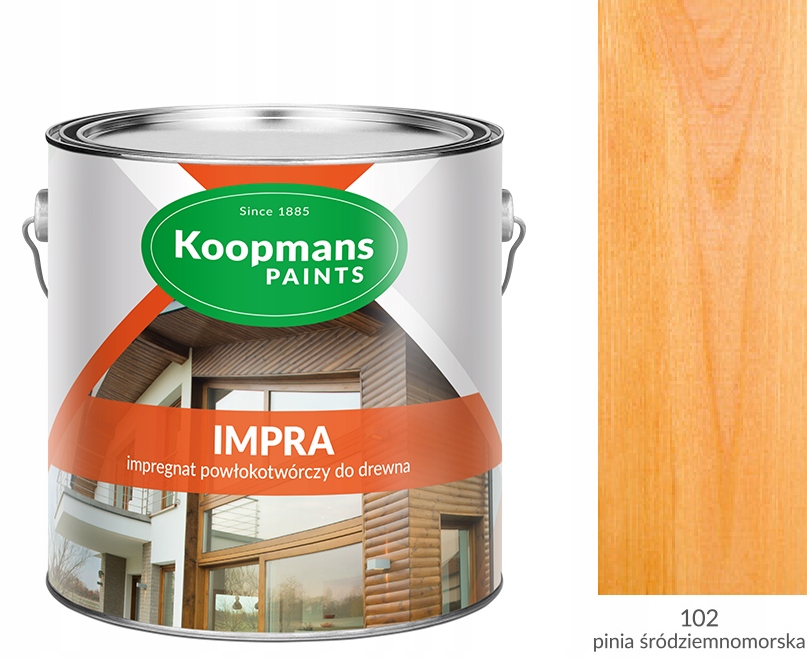 

Koopmans Impra Impregnat Olej 2,5 l Pinia 102