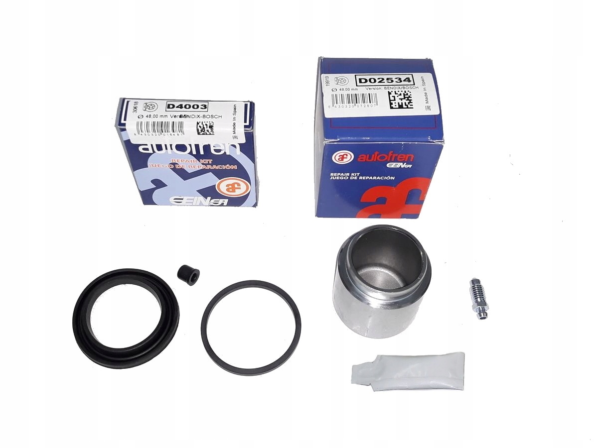 PEŁNY ZESTAW NAPRAWCZY ZACISKU PRZÓD TŁOCZEK USZCZELKI UNO FSO 125p POLONEZ