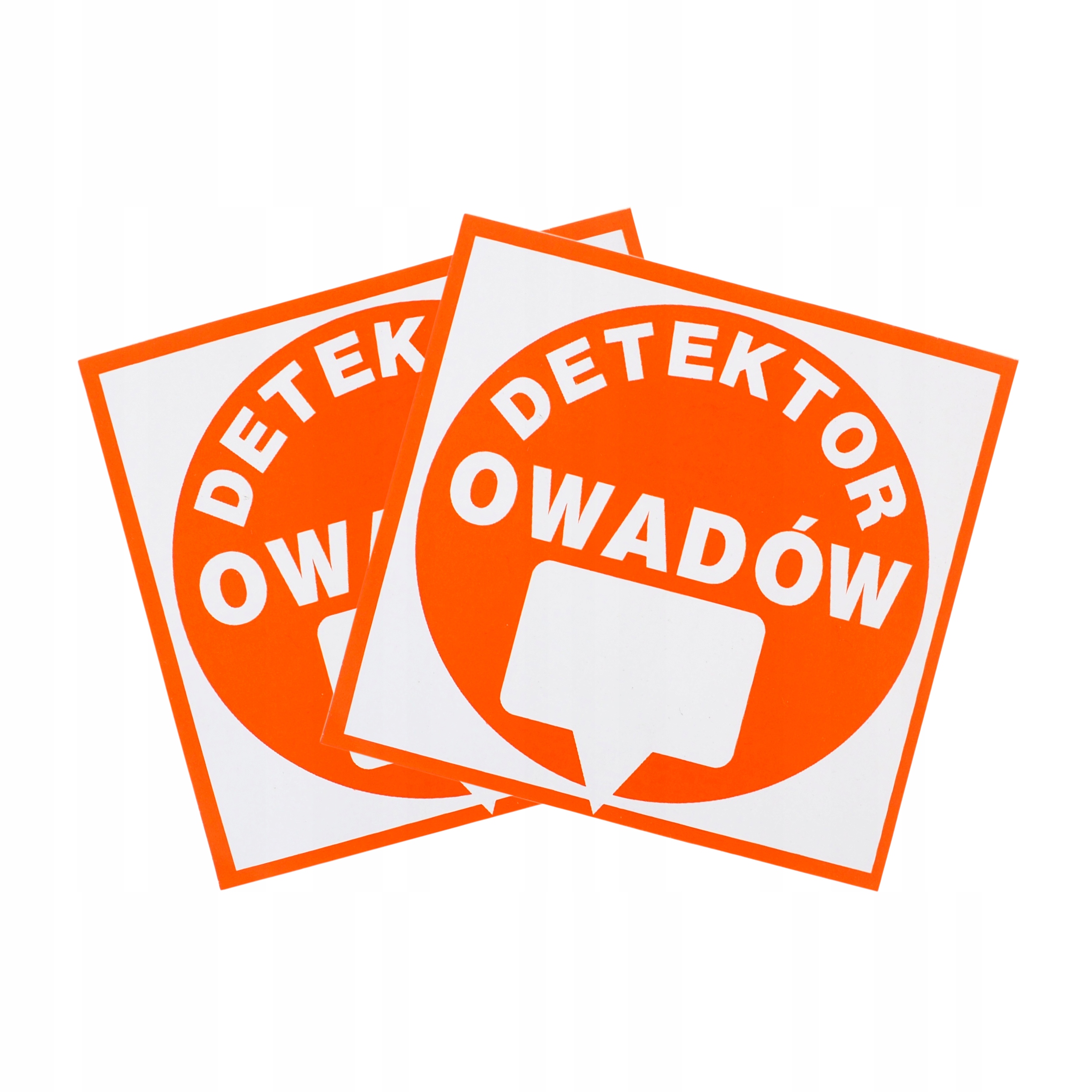 

2x Naklejka detektor owadów Dezynsekcja