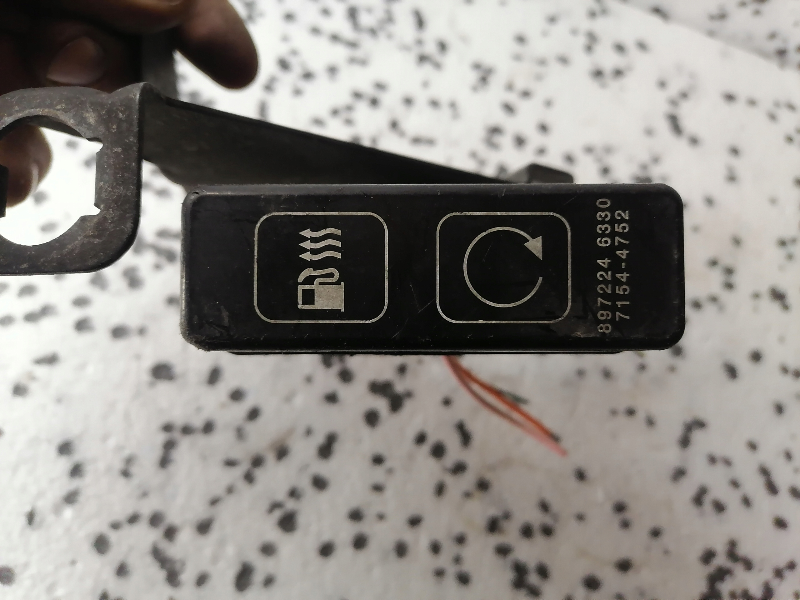 OPEL FRONTERA B Relais POMPY Carburant 8972246330