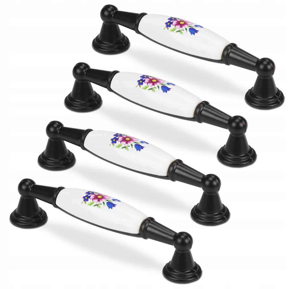 

4x Uchwyt Meblowy Uchwyt Do Szafki Kuchennej Retro