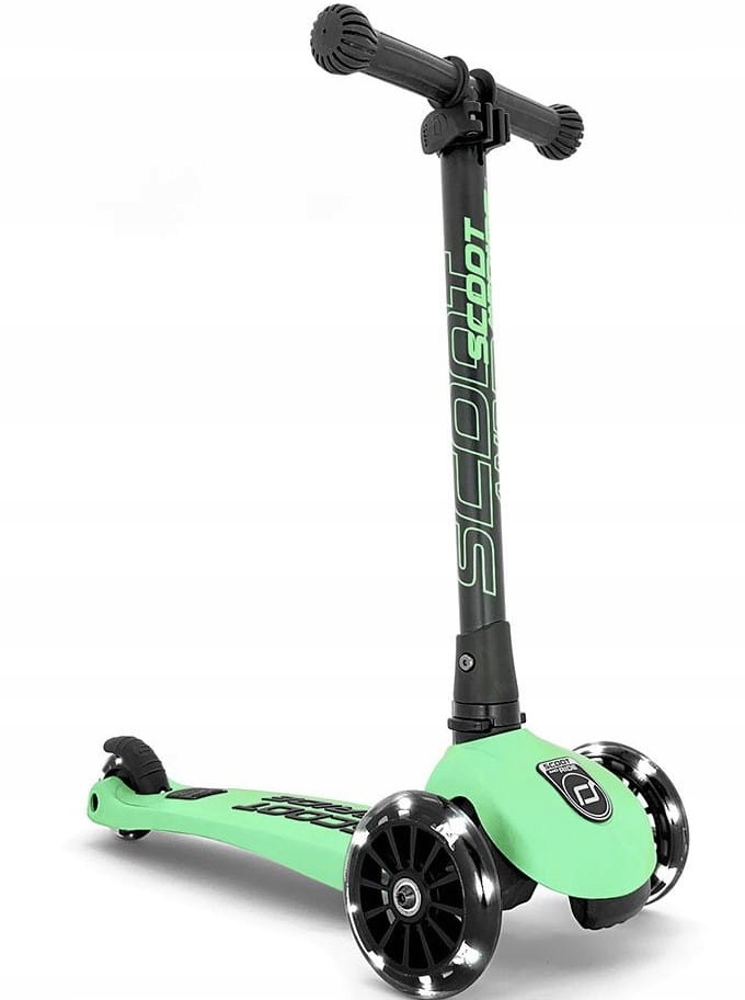 ZESTAW SCOOTANDRIDE Kiwi HULAJNOGA Highwaykick 3 + KASK LED S-M 3L+ Kolor Zielony