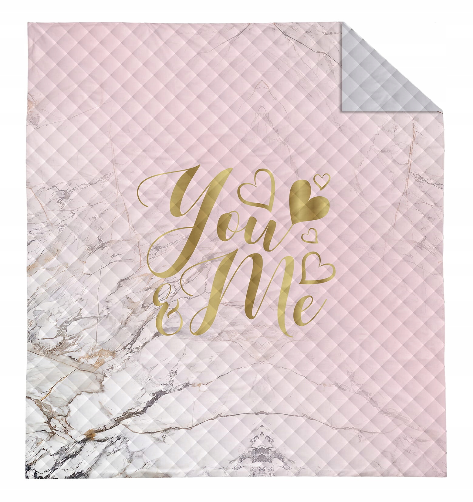 Detexpol Přehoz na postel Mramor You and Me Polyester, 170/210 (DL-556594)