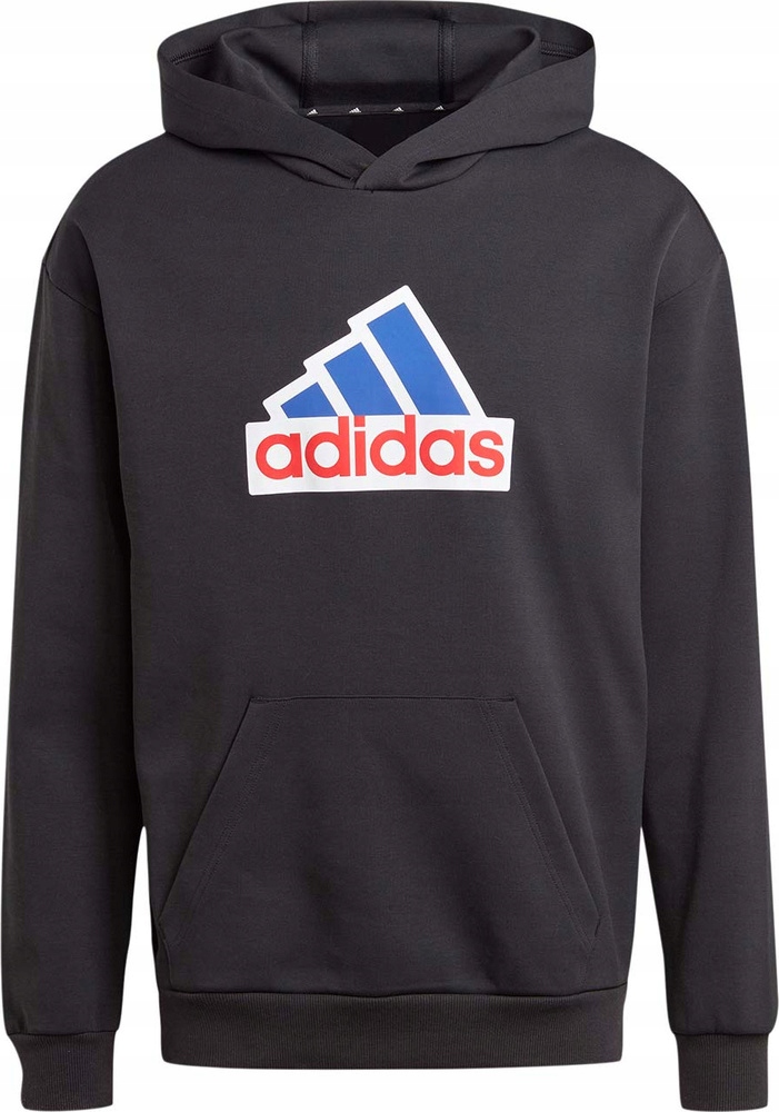 Pánská Mikina Adidas Fi Bos Hd Oly, černá, IS3233 r S